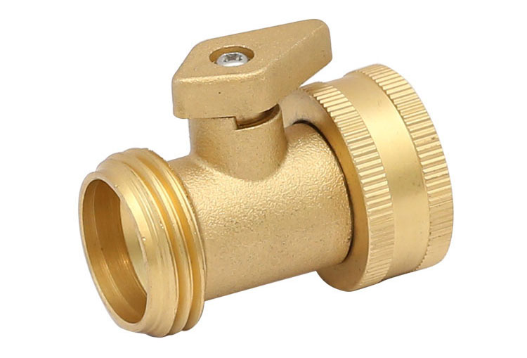 பித்தளை shut-off valve with copper handle made in China