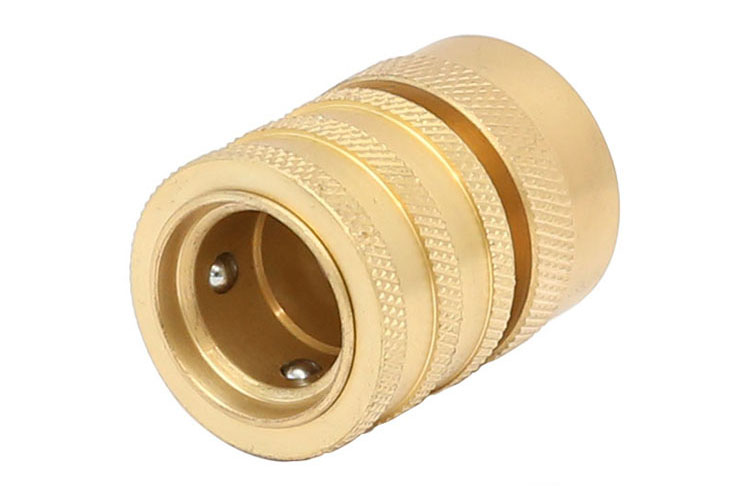 3 / 4â €Female பித்தளை Quick Hose Connector with water stop